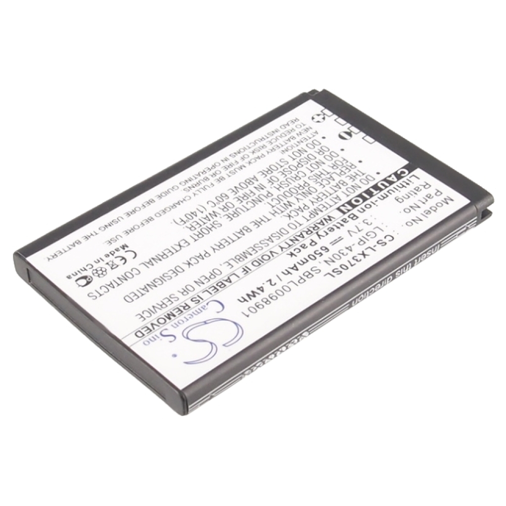 Yhteensopiva akun vaihto LG LGIP-430N,SBPL0098901
