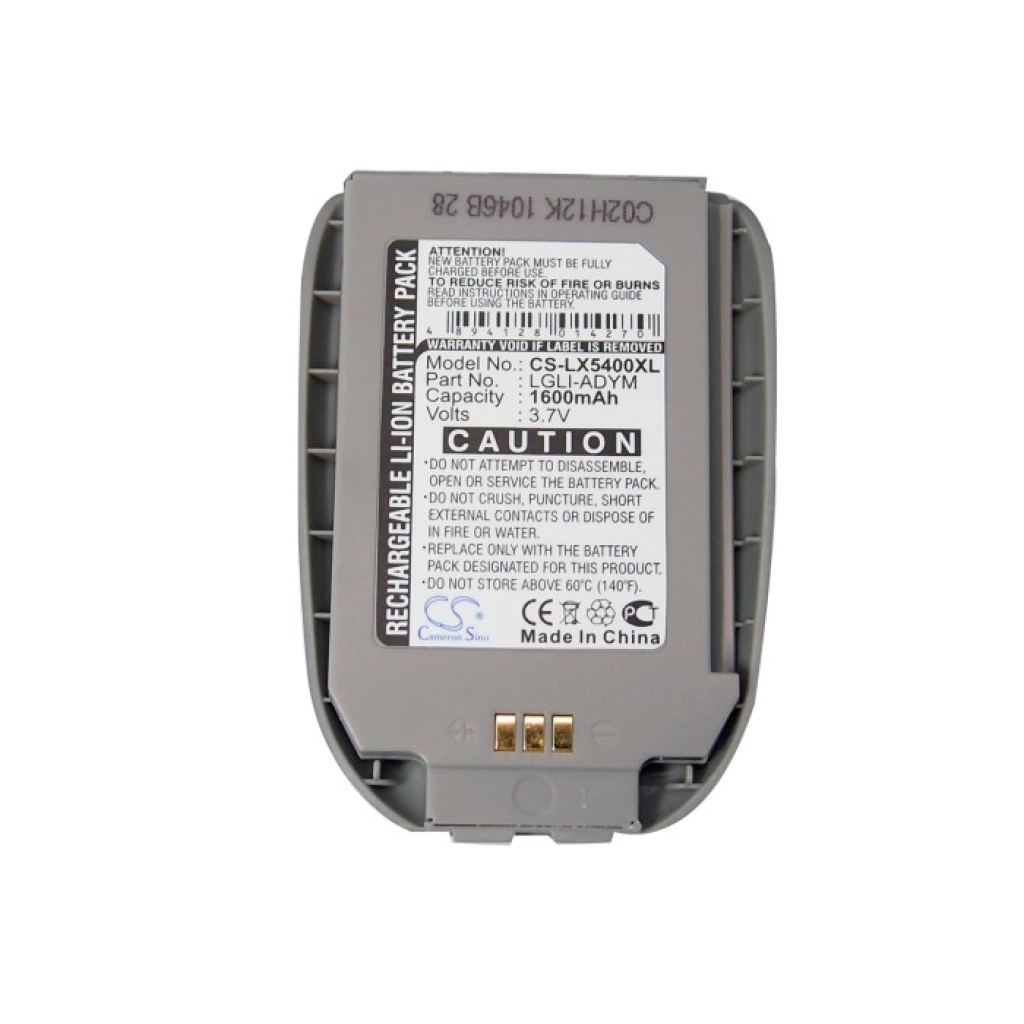 Akku yhteensopiva LG CS-LX5400XL