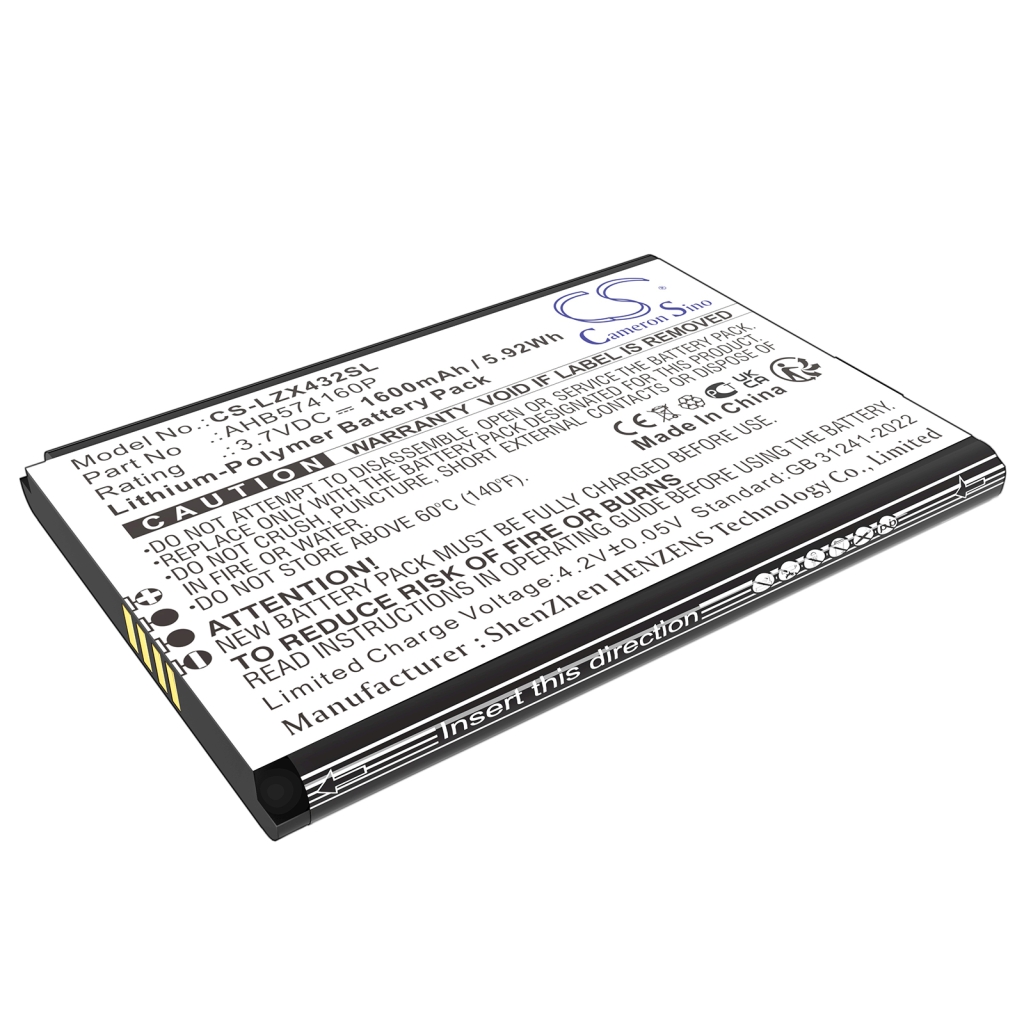 Akut Laitteiden akku CS-LZX432SL