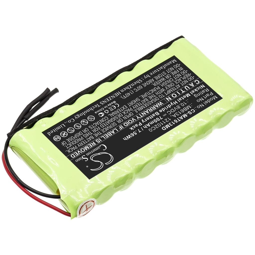 Yhteensopiva akun vaihto Maquet 121102C0,MB613A