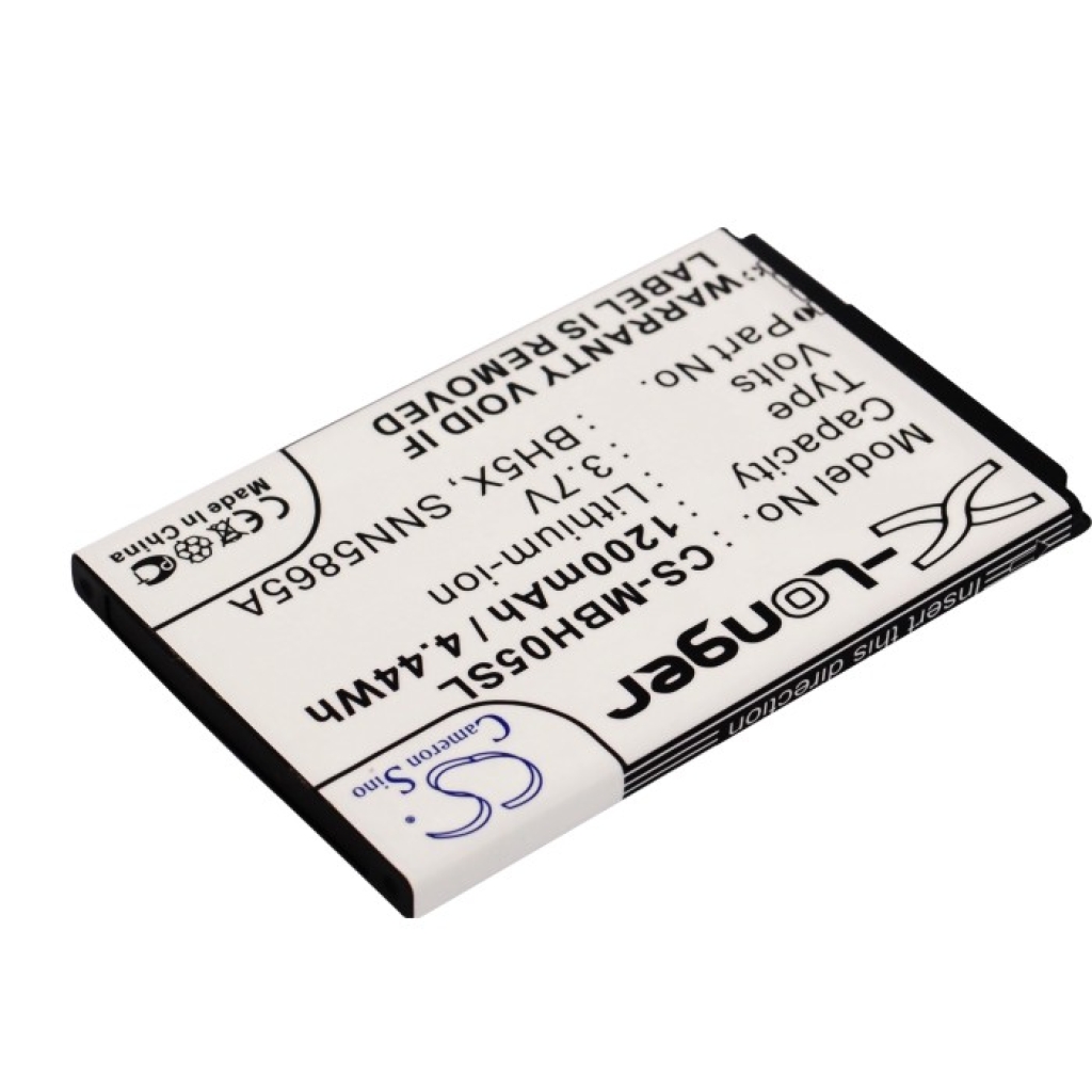 Yhteensopiva akun vaihto Motorola BH5X,SNN5865A