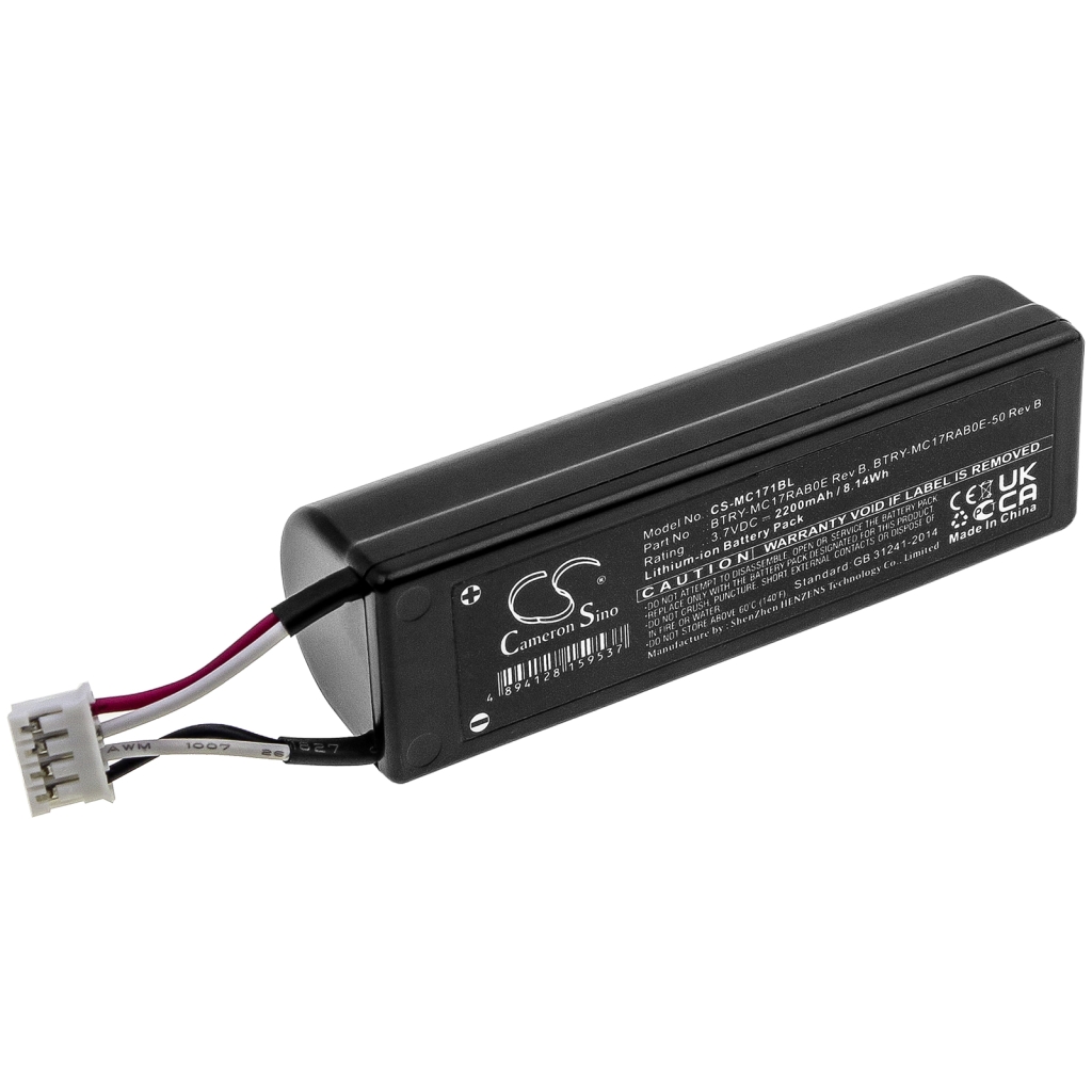 Akku Korvaa BTRY-MC17RAB0E Rev B
