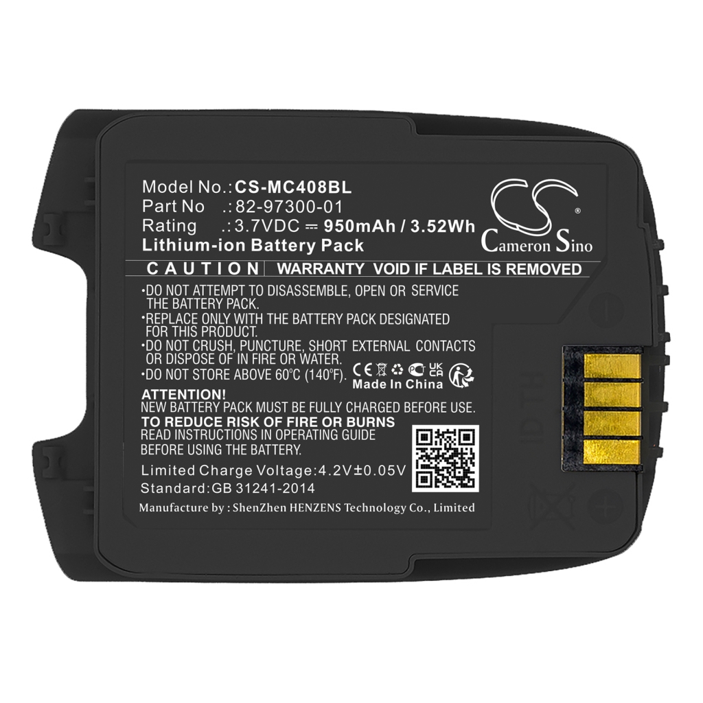 Viivakoodinlukijan akku Motorola CS4070-SR