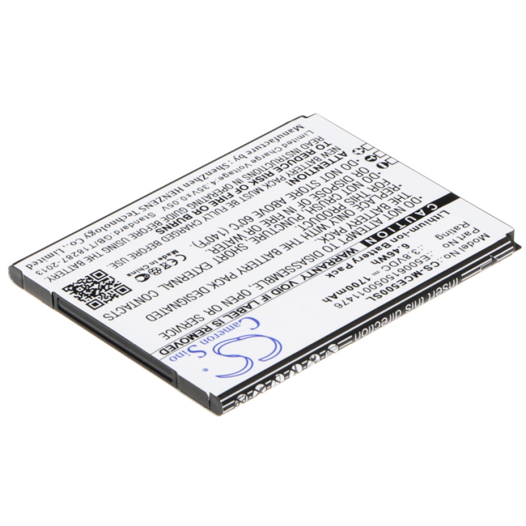 Yhteensopiva akun vaihto Mobistel E500615050011476