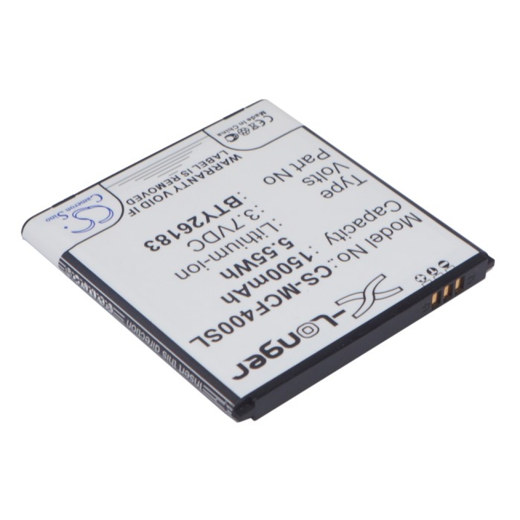 Yhteensopiva akun vaihto Mobistel BTY26183,BTY26183MOBISTEL/STD