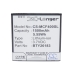 Yhteensopiva akun vaihto Mobistel BTY26183,BTY26183MOBISTEL/STD