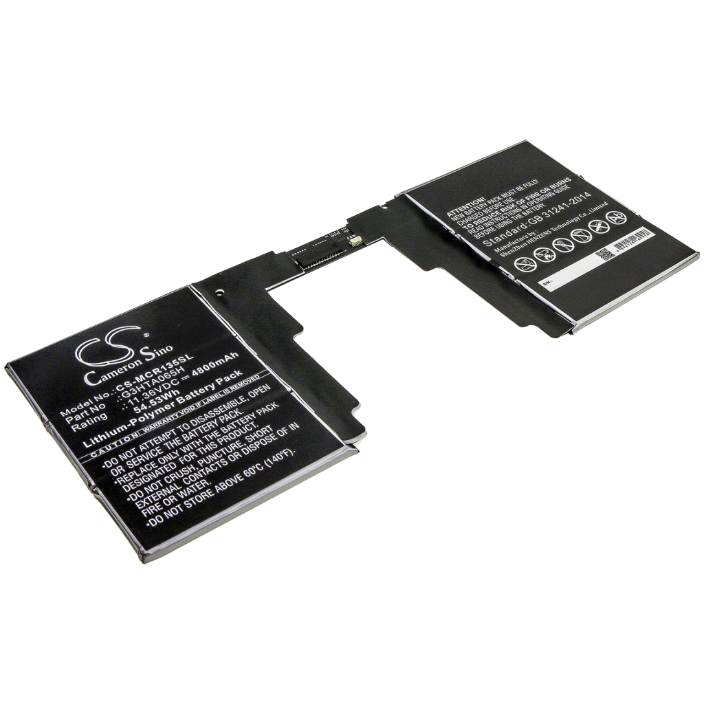 Akut Tabletin akku CS-MCR135SL