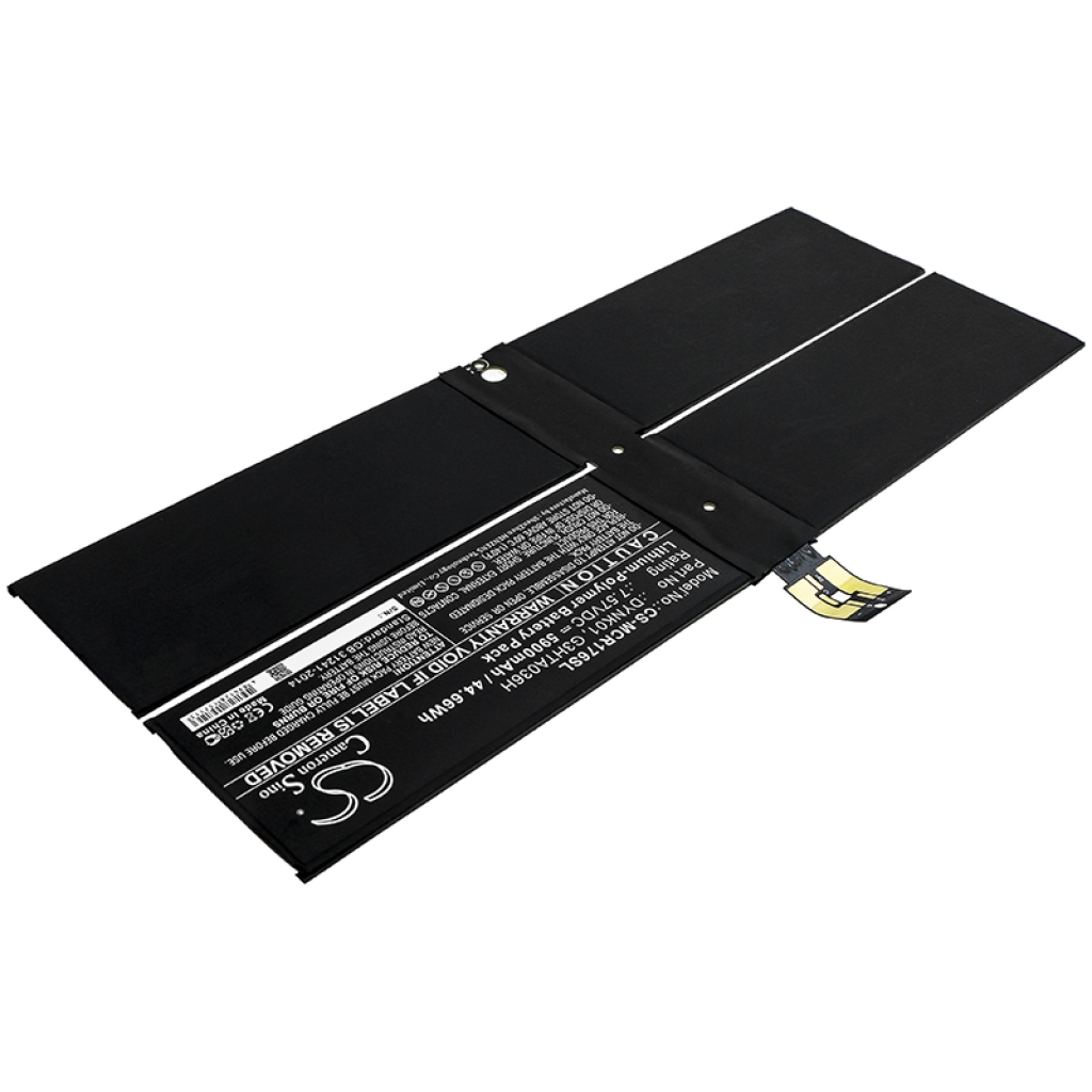Akut Tabletin akku CS-MCR176SL