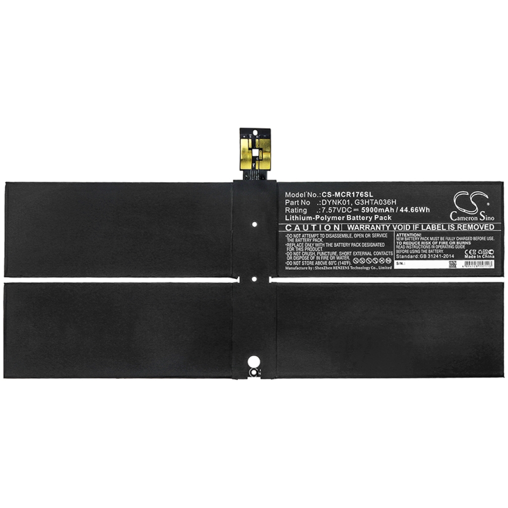 Akut Tabletin akku CS-MCR176SL