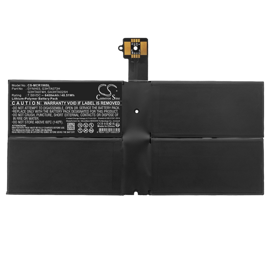 Akut Tabletin akku CS-MCR196SL
