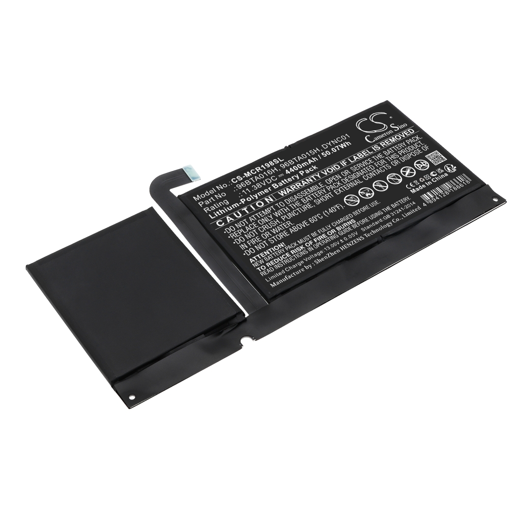 Akut Tabletin akku CS-MCR198SL