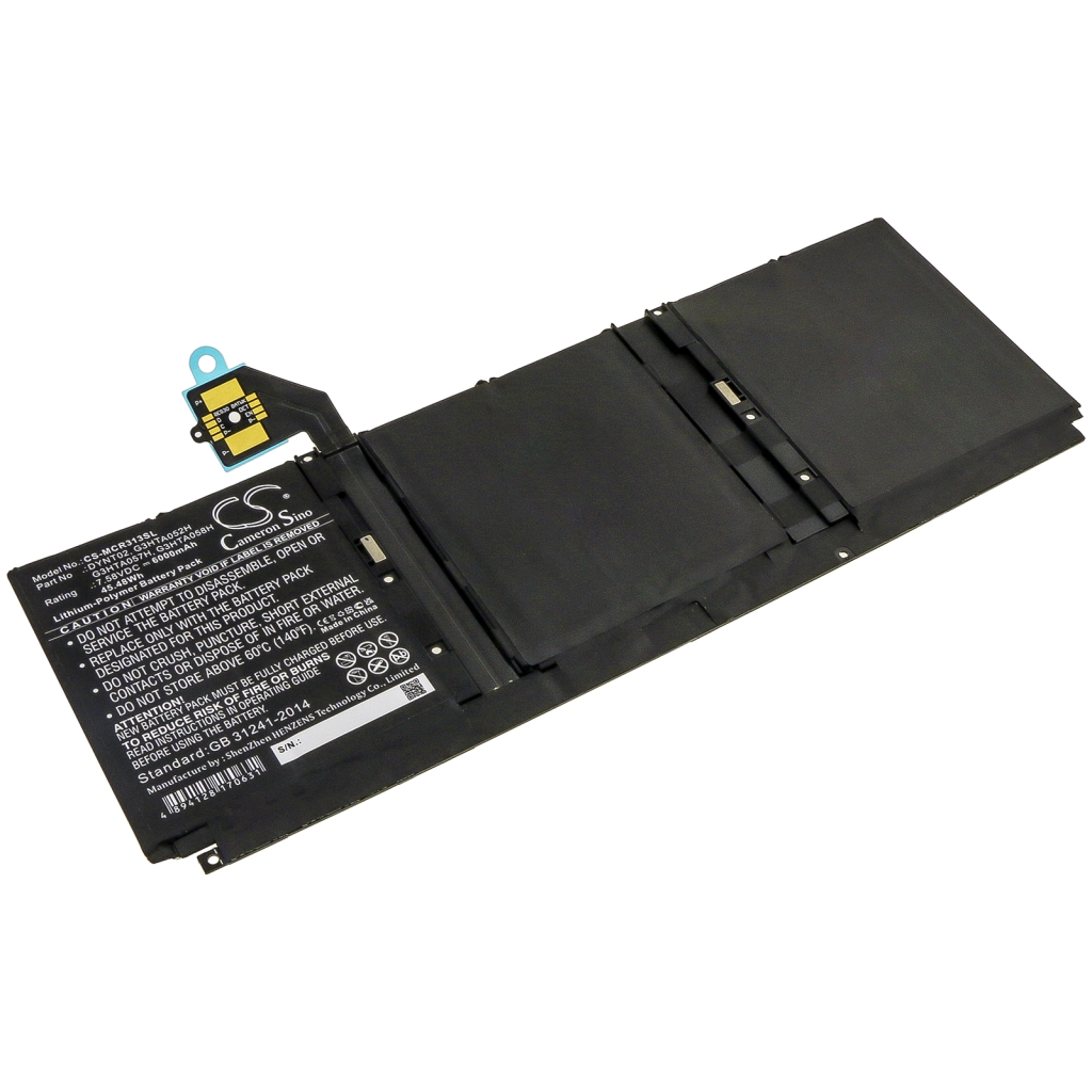 Akut Tabletin akku CS-MCR313SL