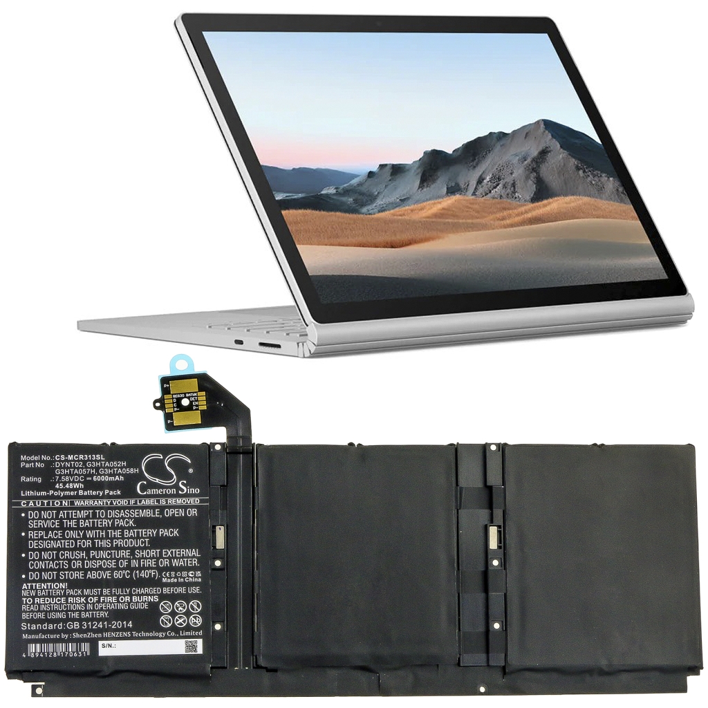 Akut Tabletin akku CS-MCR313SL