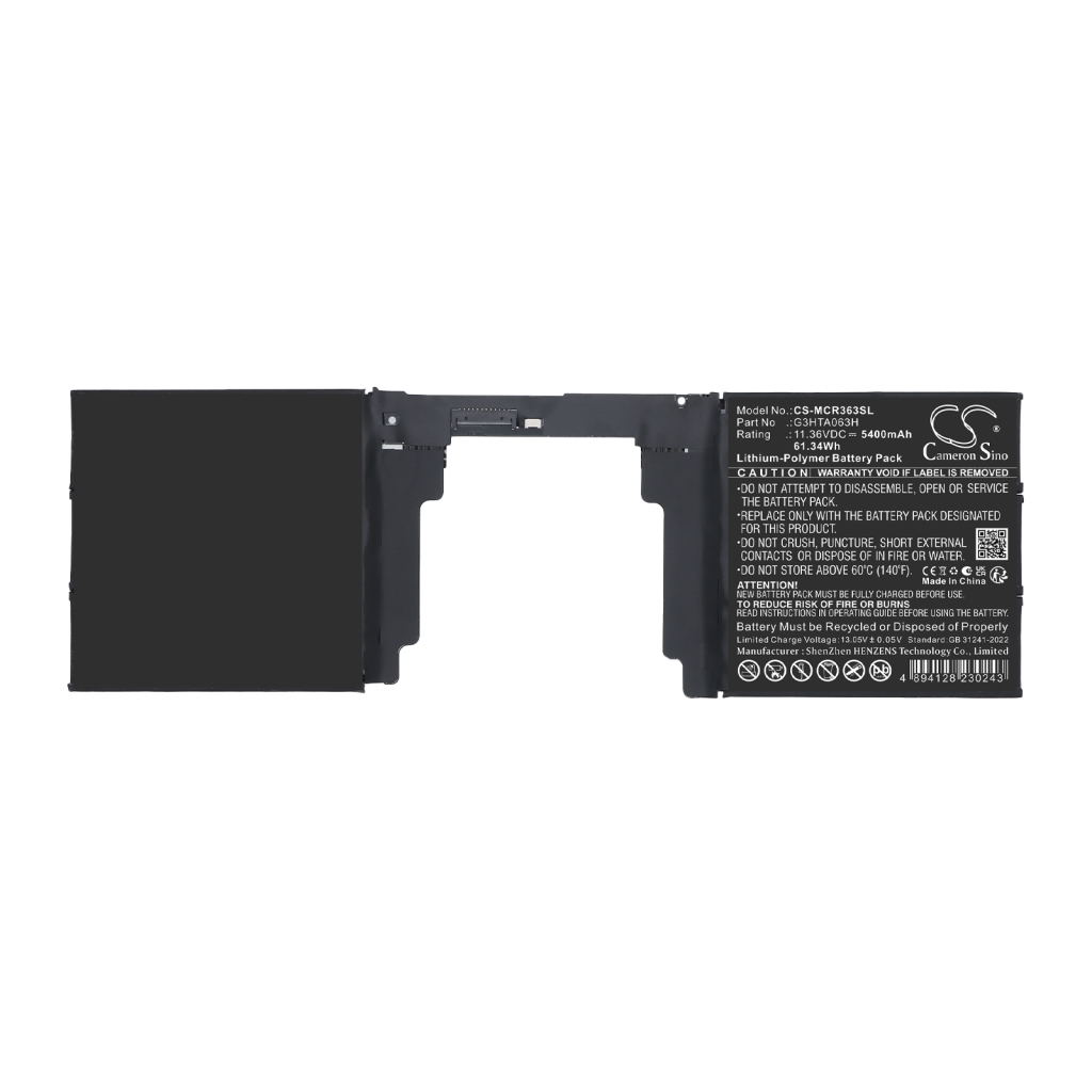 Battery compatible with Microsoft