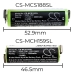 Lääketieteellinen akku Wella Tonde Eco S (CS-MCS188SL)