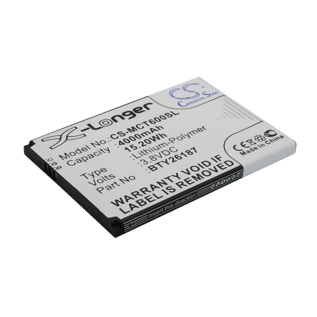 Yhteensopiva akun vaihto Mobistel BTY26187,BTY26187MOBISTEL/STD