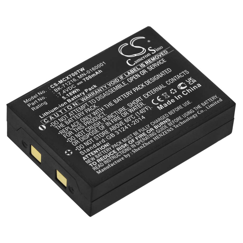 Kaksisuuntaisen radion akku Cobra CXR-750 (CS-MCX700TW)