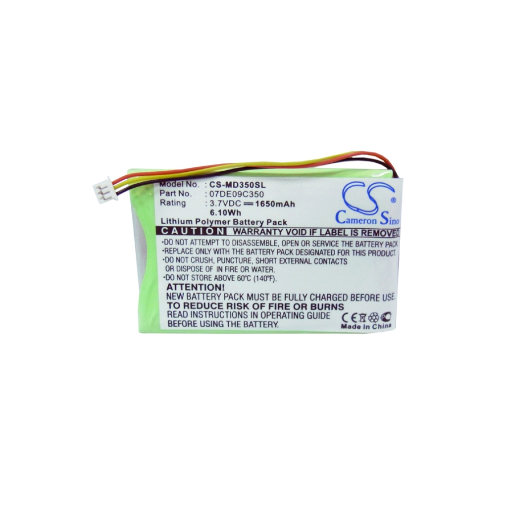 GPS, Navigaattorin akku Medion PNA350 (CS-MD350SL)