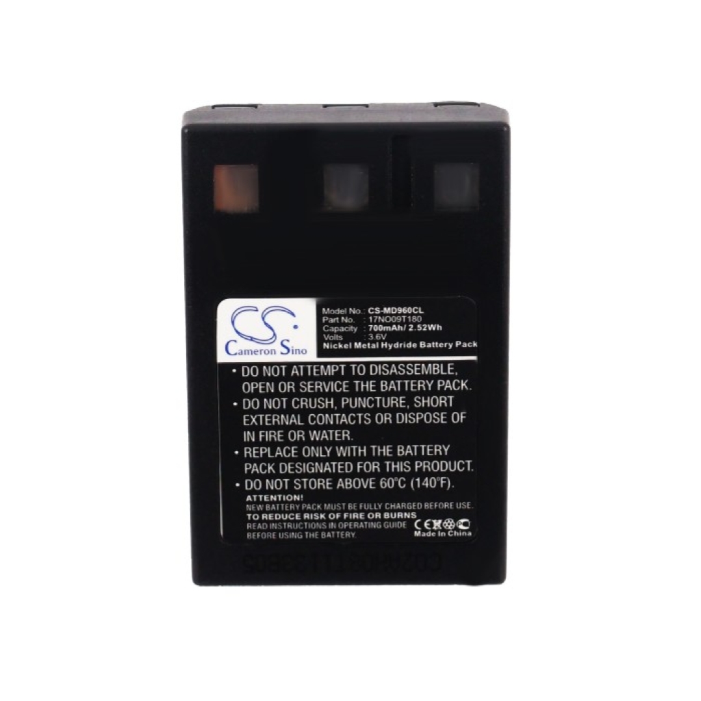 Yhteensopiva akun vaihto NEC 17NO09T180