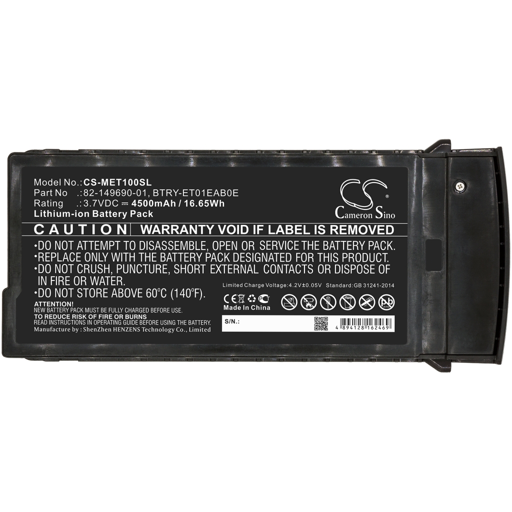 Akut Tabletin akku CS-MET100SL