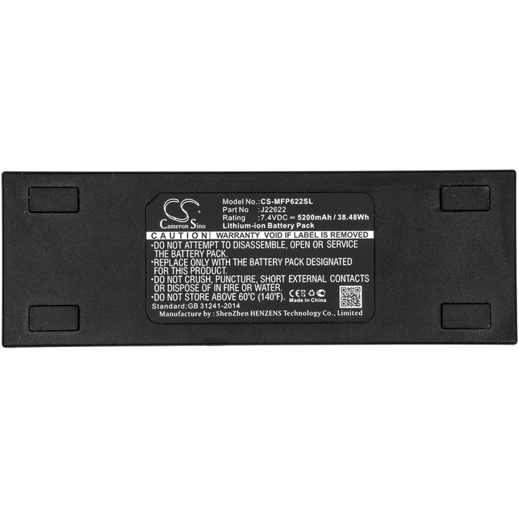 Yhteensopiva akun vaihto Mackie J22622