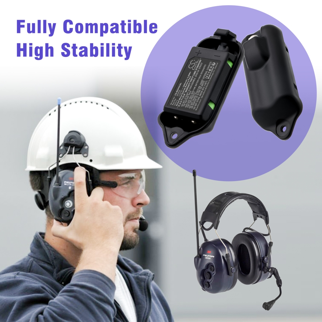 Langattoman kuulokkeen akku 3M CS-MGK003SL