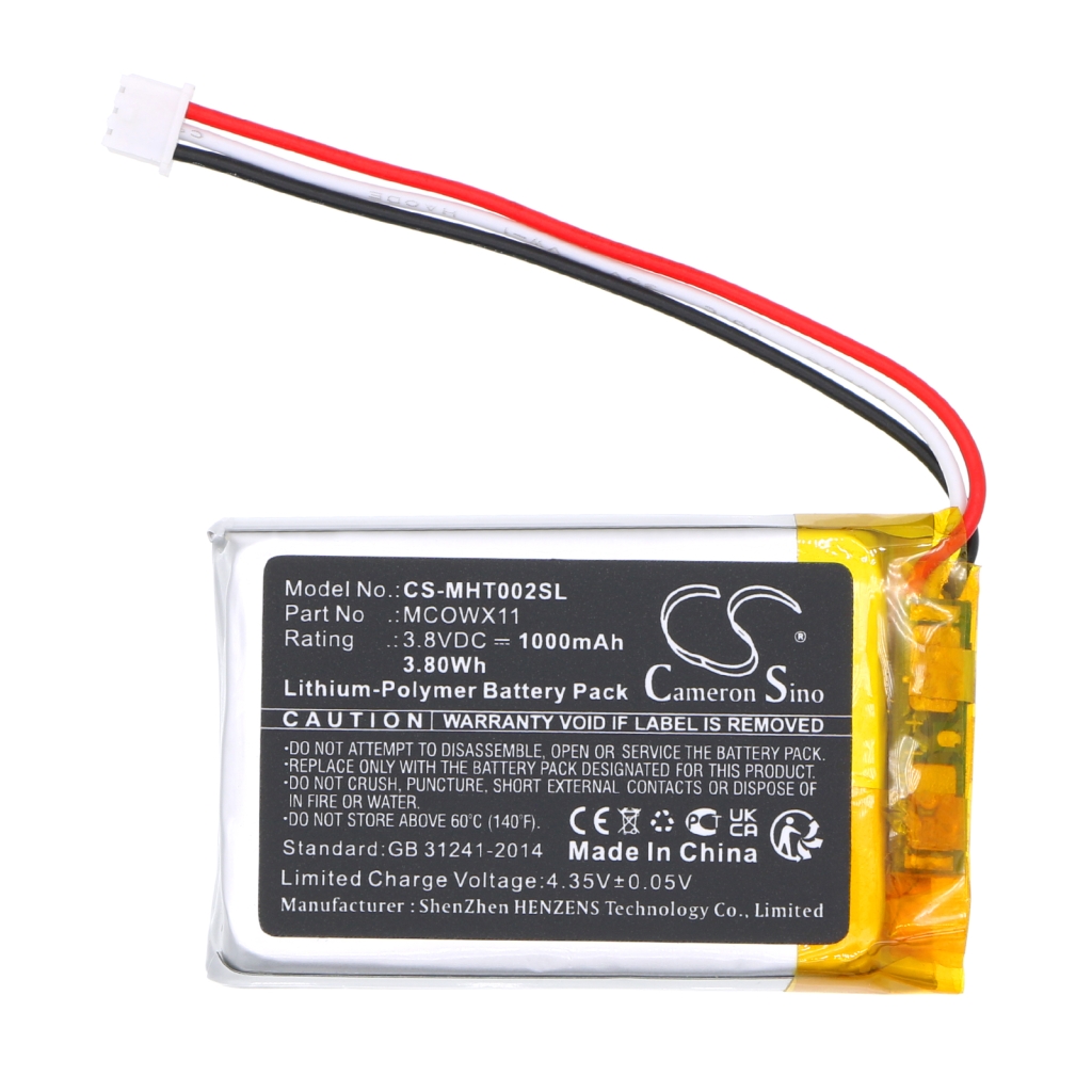 Akut Langattoman kuulokkeen akku CS-MHT002SL