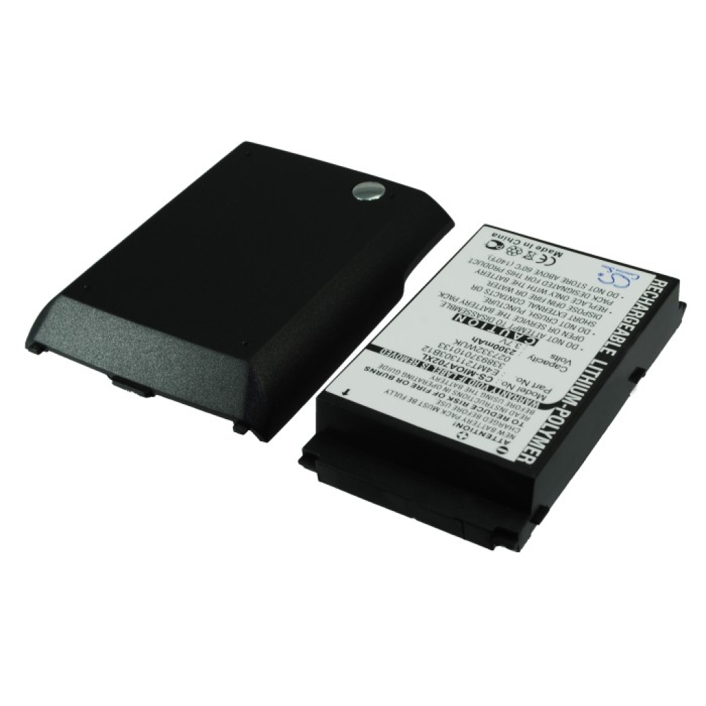 Akku yhteensopiva Mitac CS-MIOA702XL