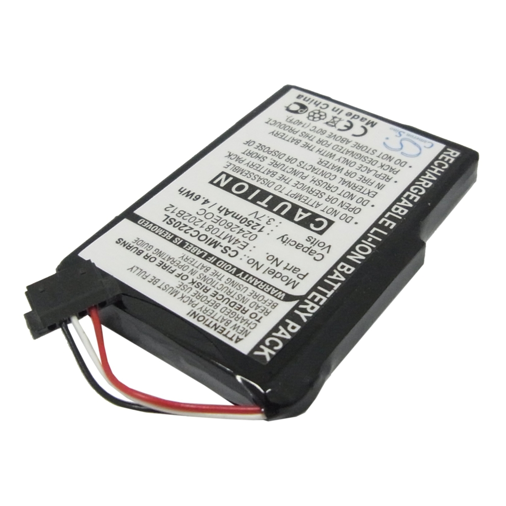 GPS, Navigaattorin akku Medion MD96297 (CS-MIOC220SL)