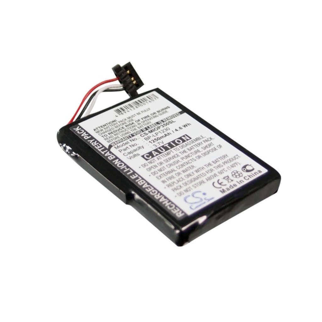 GPS, Navigaattorin akku Pioneer CS-MIOP350SL