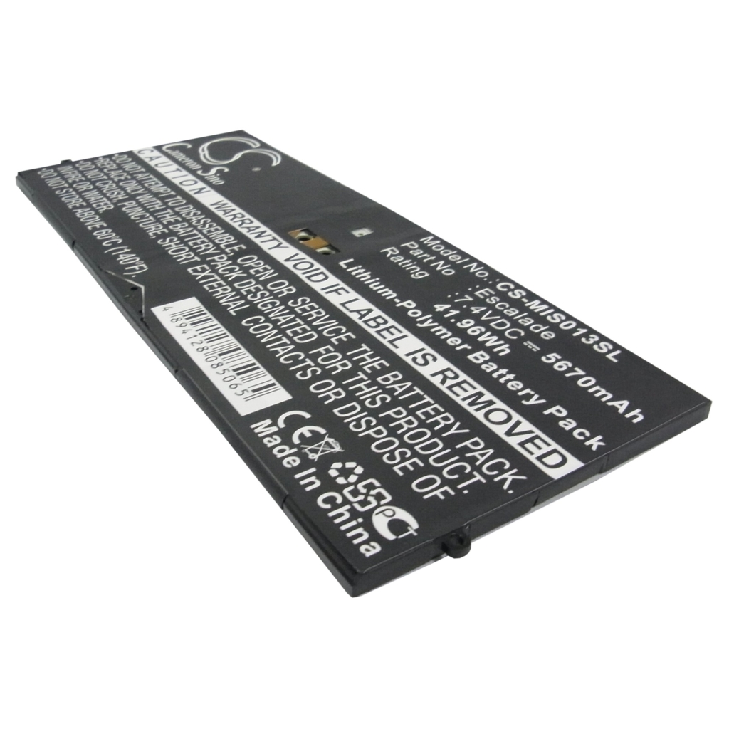 Akut Tabletin akku CS-MIS013SL