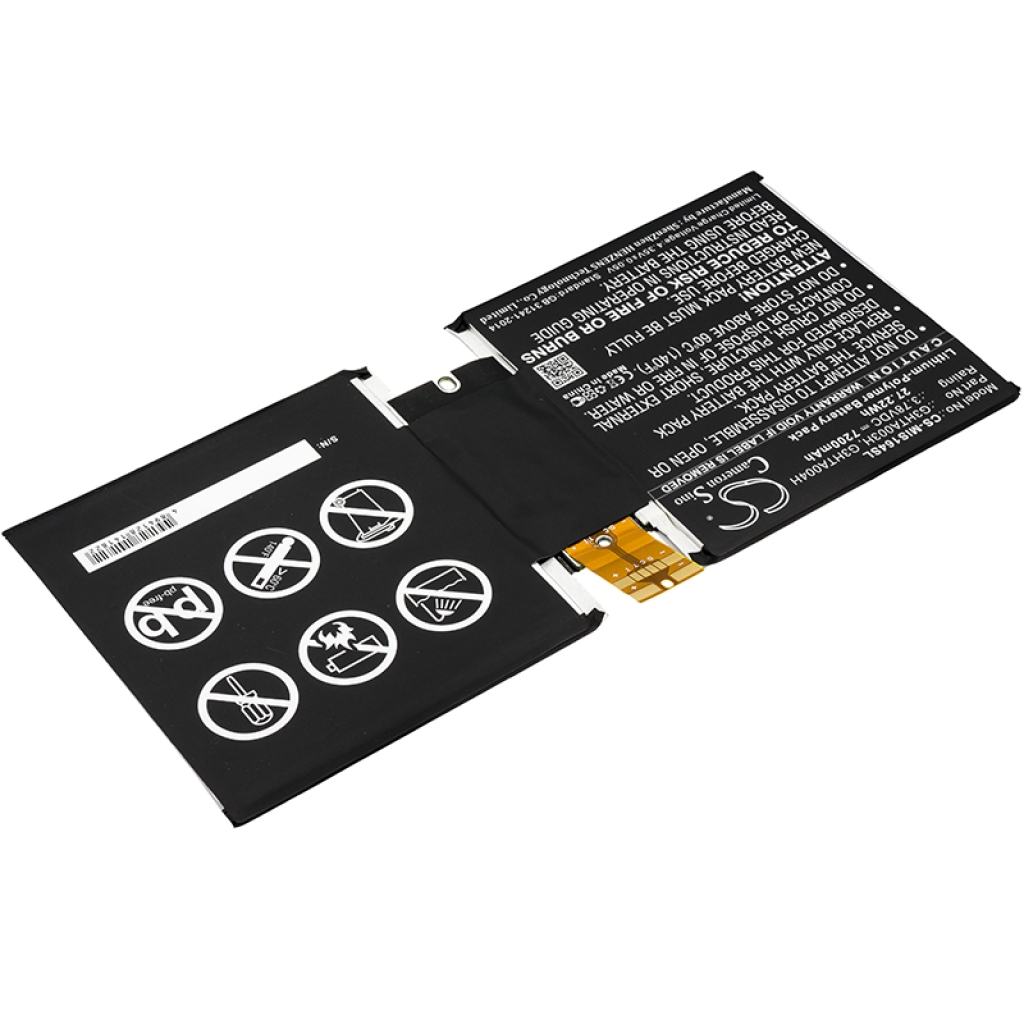 Akut Tabletin akku CS-MIS164SL