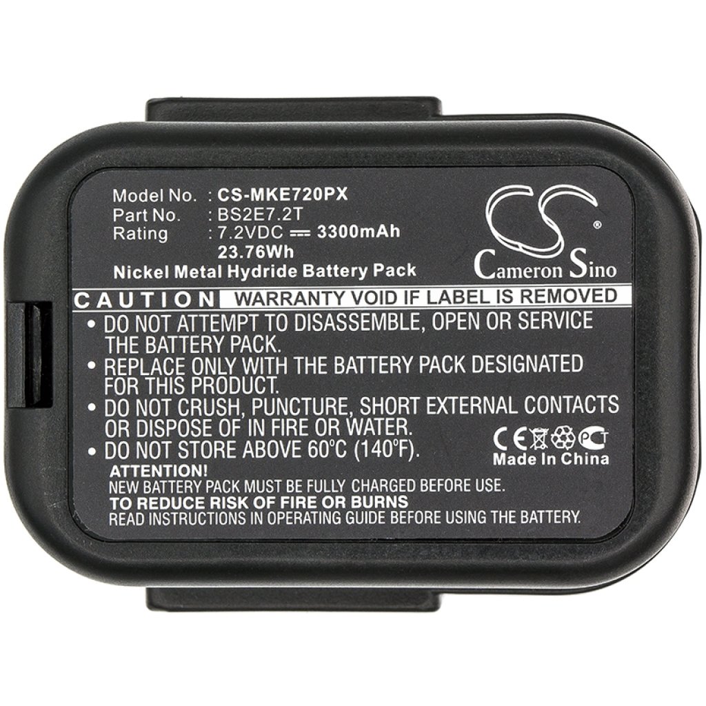 Teollisuusakku Milwaukee PES7.2T (CS-MKE720PX)