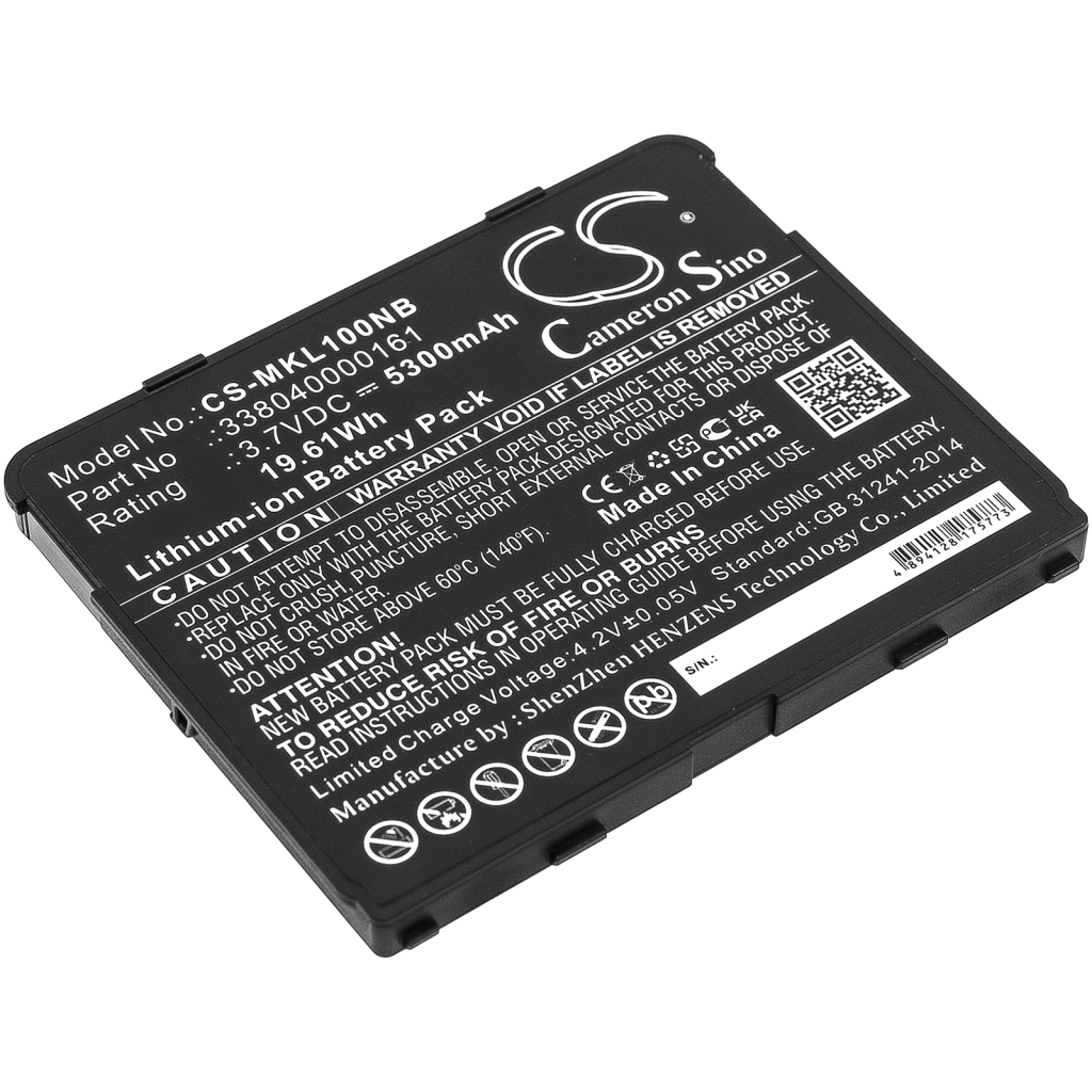 Akut Tabletin akku CS-MKL100NB