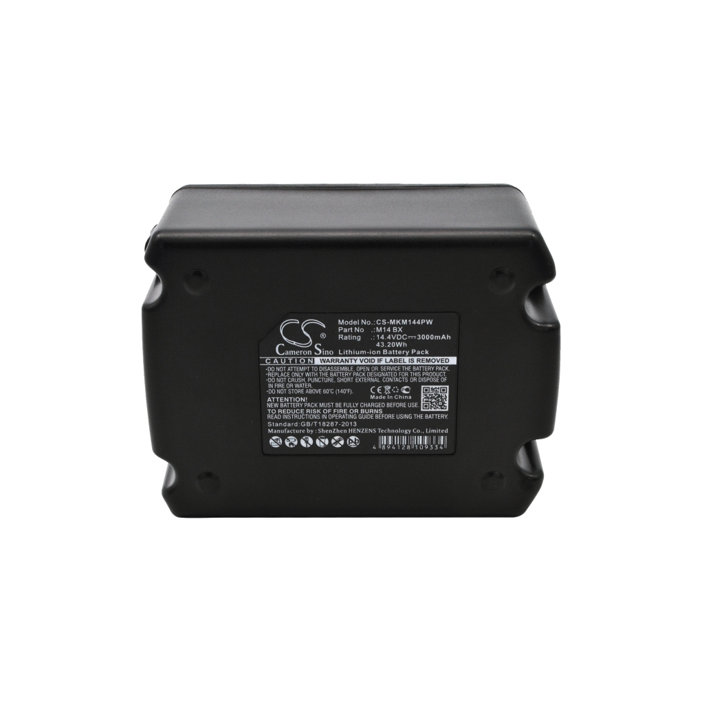 Yhteensopiva akun vaihto Milwaukee M14 BX