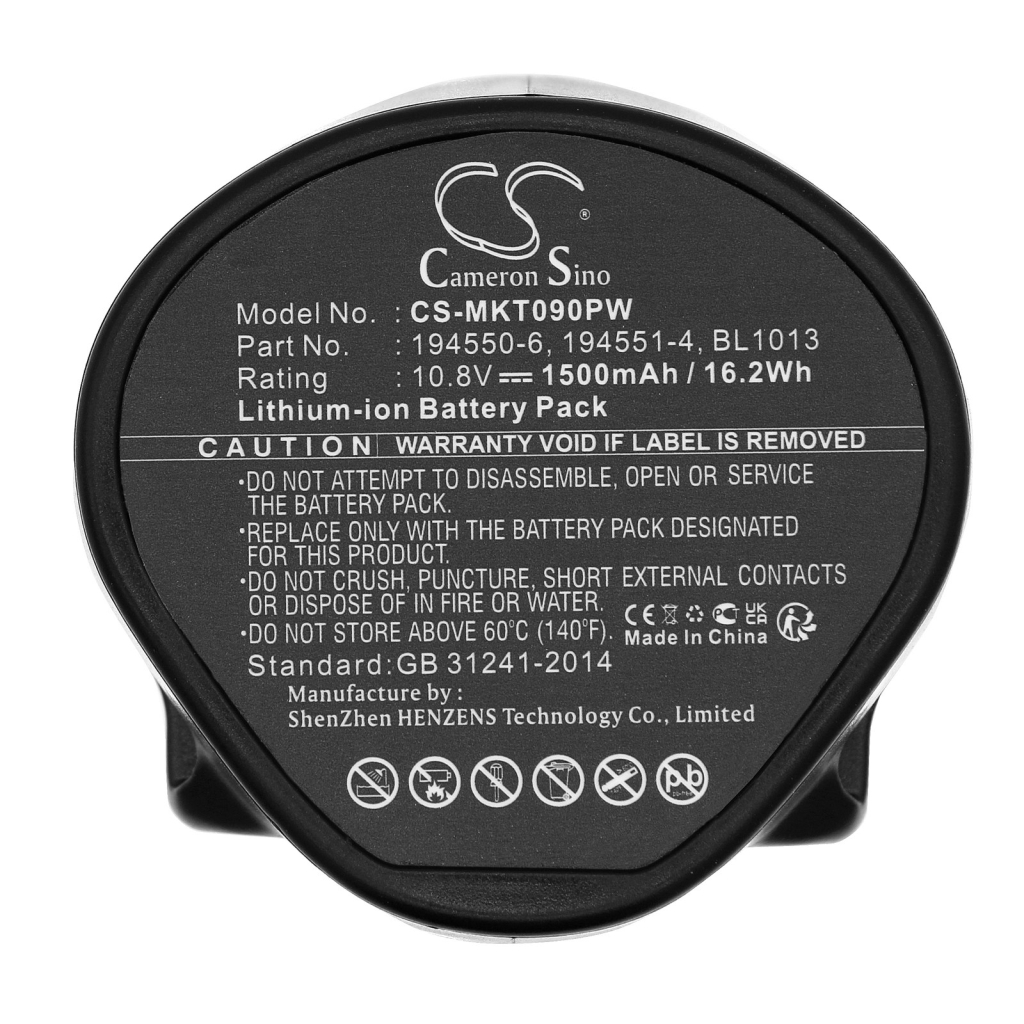 Battery for Makita DF030DZ