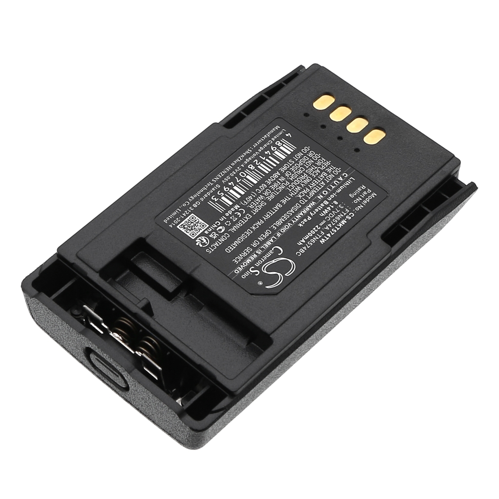 Kaksisuuntaisen radion akku Motorola MTP830S (CS-MKT574TW)
