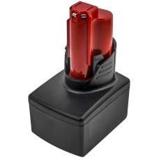 Yhteensopiva akun vaihto Milwaukee 48-11-2401,48-11-2402,48-11-2411,48-11-2420,48-11-2440...