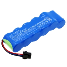 Yhteensopiva akun vaihto Micro medical 69100700,B11554,MLA5009