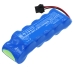 Yhteensopiva akun vaihto Micro medical 69100700,B11554,MLA5009