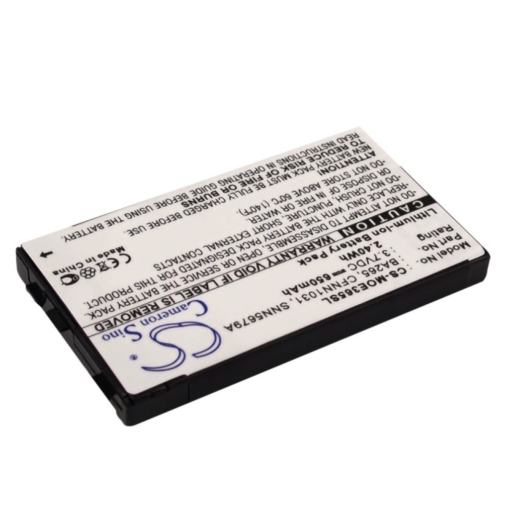 Akku yhteensopiva Motorola CS-MOE365SL