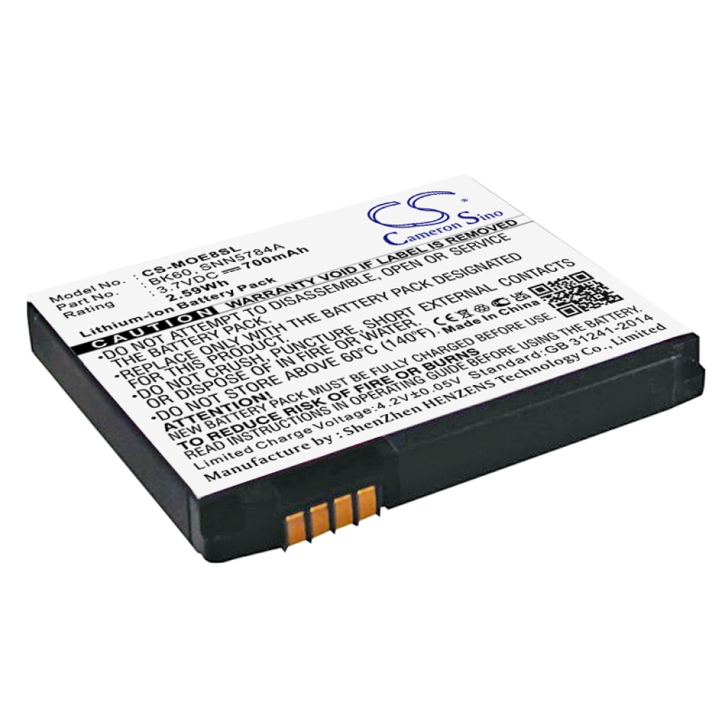 Matkapuhelimen akku Motorola SLVR L7c