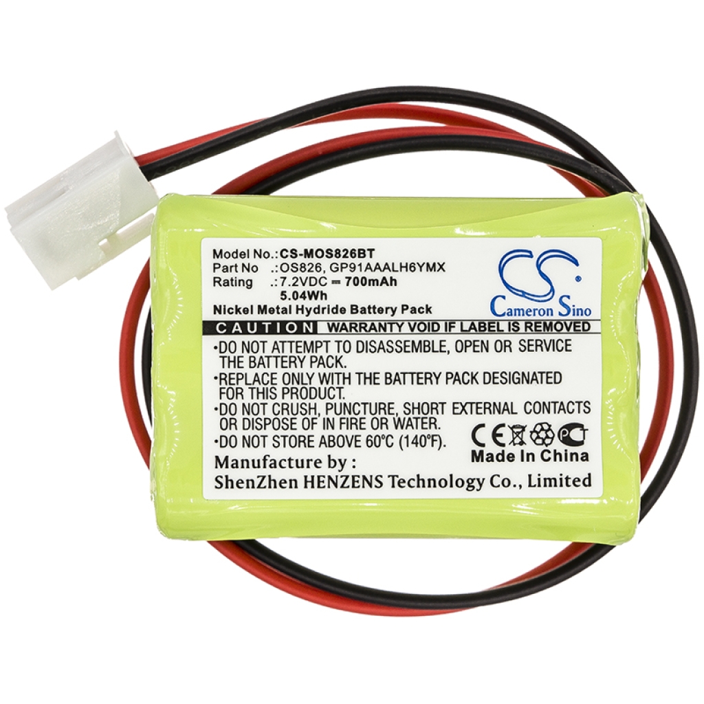 Akut Kotiturvakameran akku CS-MOS826BT