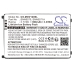 Yhteensopiva akun vaihto Motorola SNN5570,SNN5571A