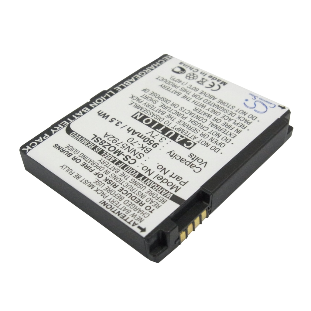 Yhteensopiva akun vaihto Motorola BK70,SNN5792A