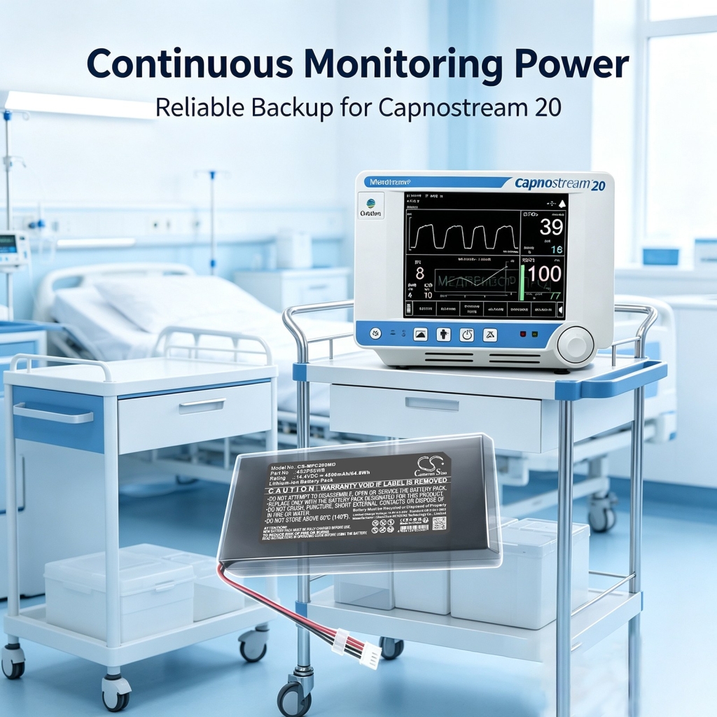 Akut yhteensopiva Medtronic Capnostream 20 20 Monitor 20P Monitor CS-MPC200MD
