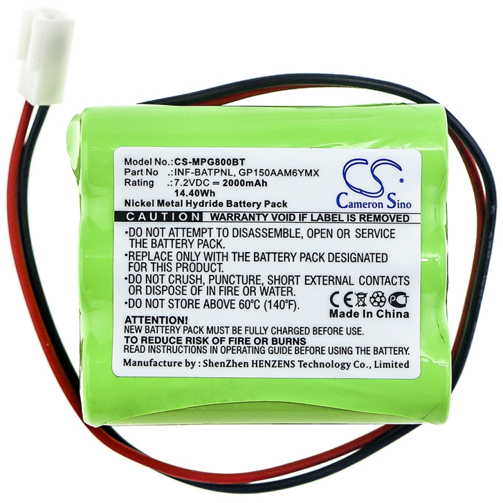 Akut Kotiturvakameran akku CS-MPG800BT