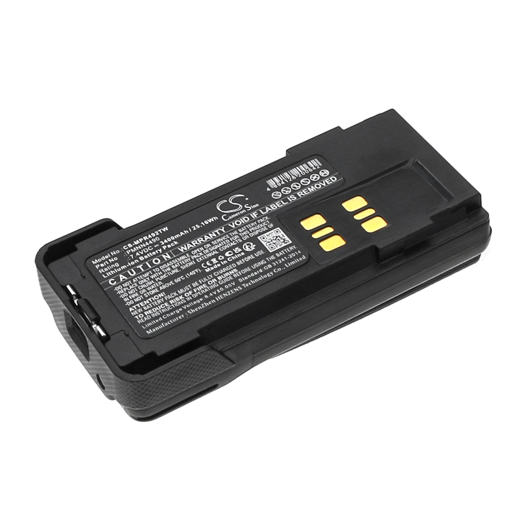 Kaksisuuntaisen radion akku Motorola CS-MPR492TW