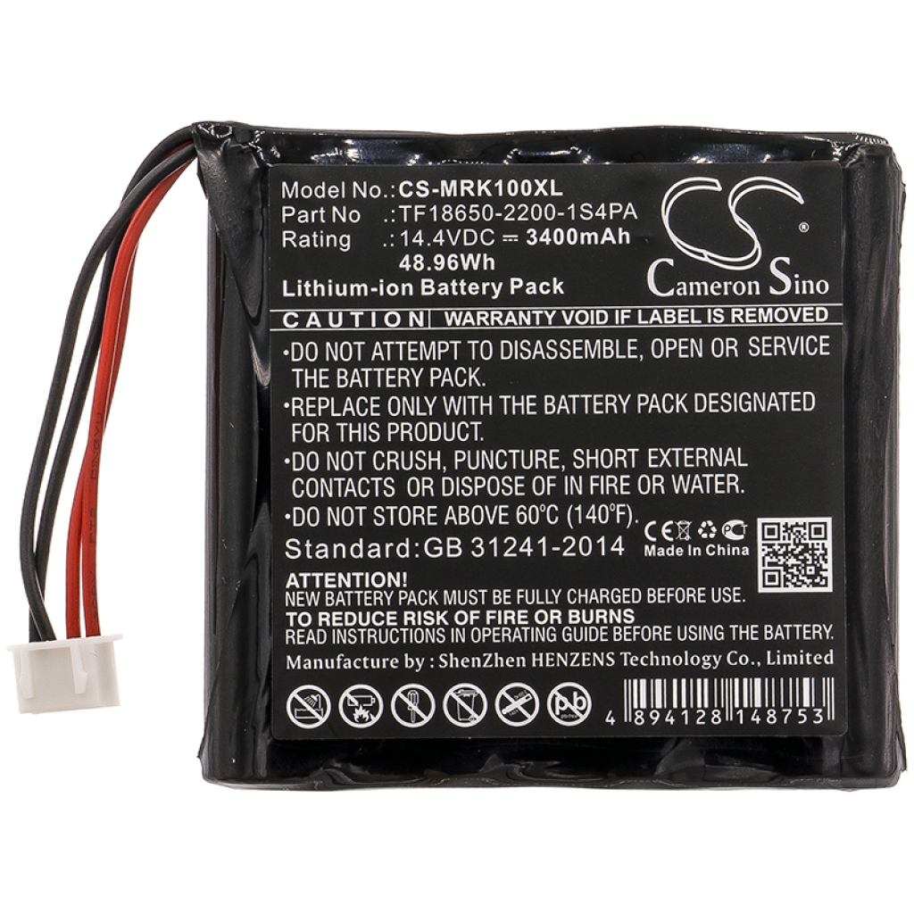 Akut Kaiuttimen akku CS-MRK100XL