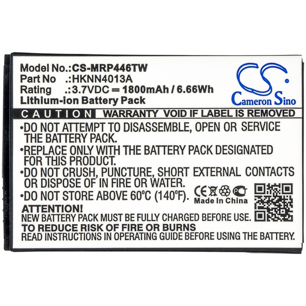 Kaksisuuntaisen radion akku Motorola SL7550e (CS-MRP446TW)